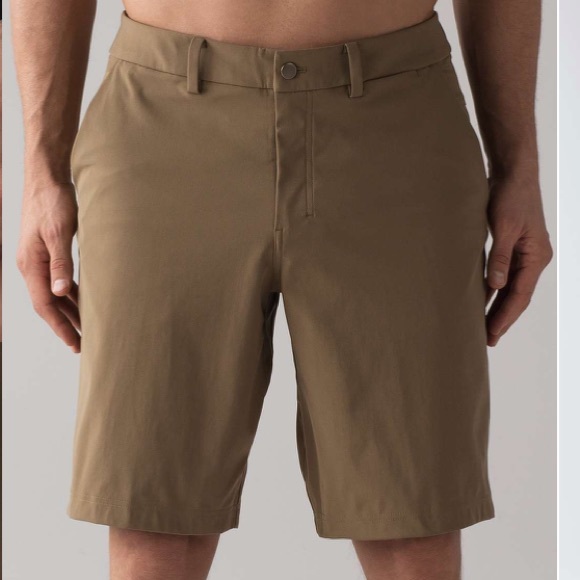 lululemon athletica Other - Lululemon The Works 11” Tan Warpstreme Shorts